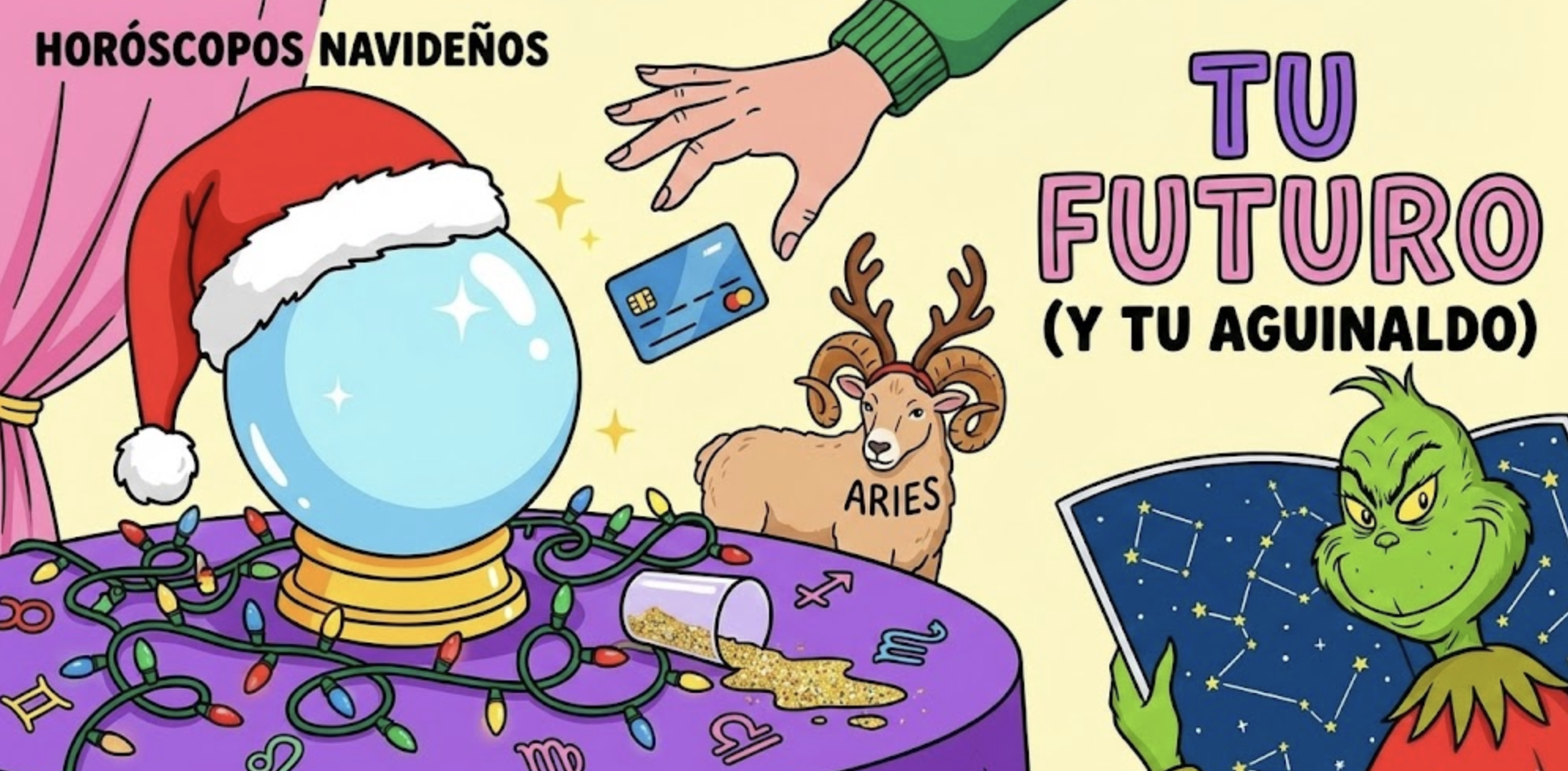 Horóscopos Navideños: Tu guía astral para sobrevivir diciembre sin dinero y sin paciencia