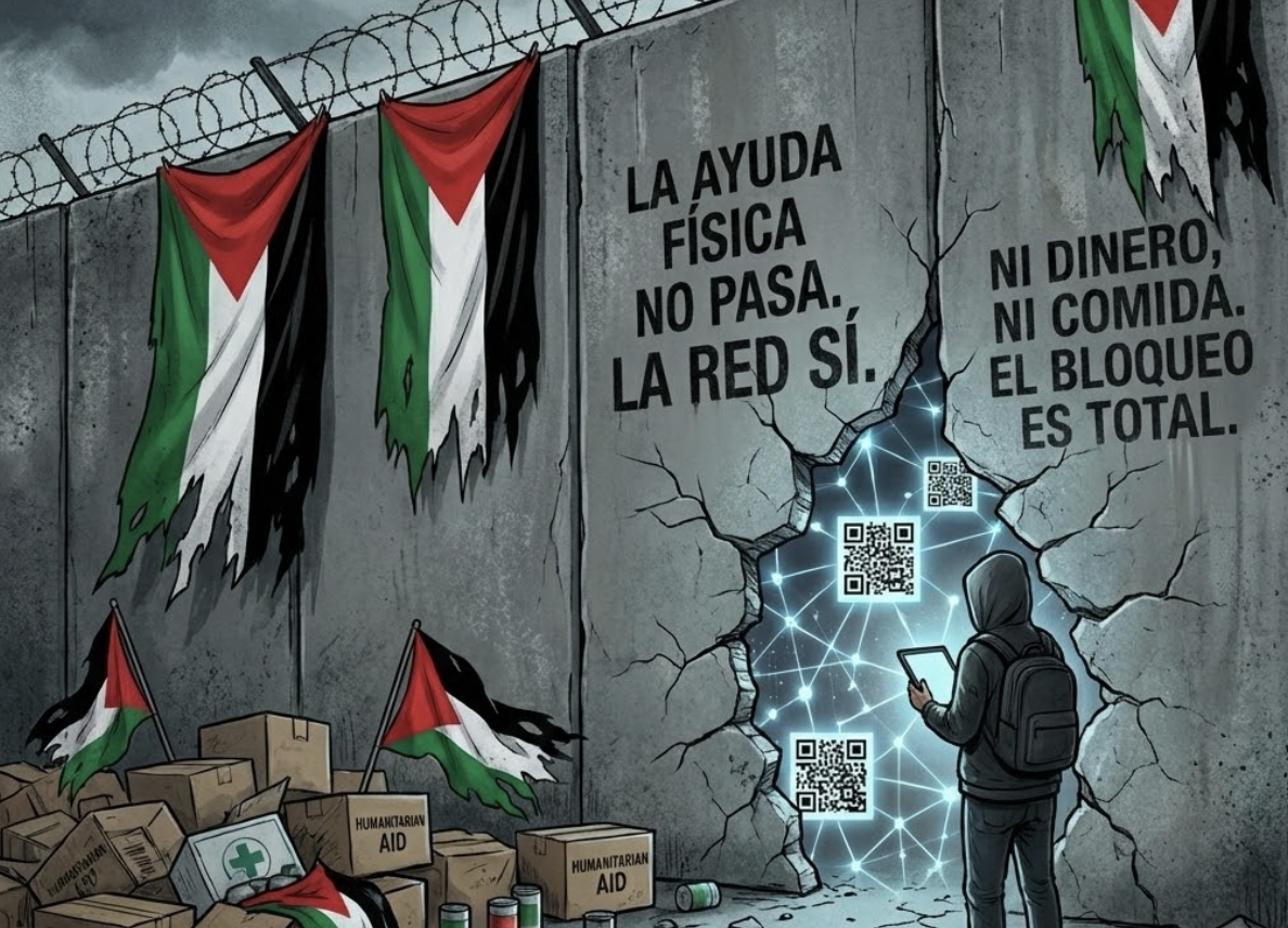 Ni dinero ni despensas: Por qué es imposible mandar «cosas» a Palestina (y cómo no caer en estafas)