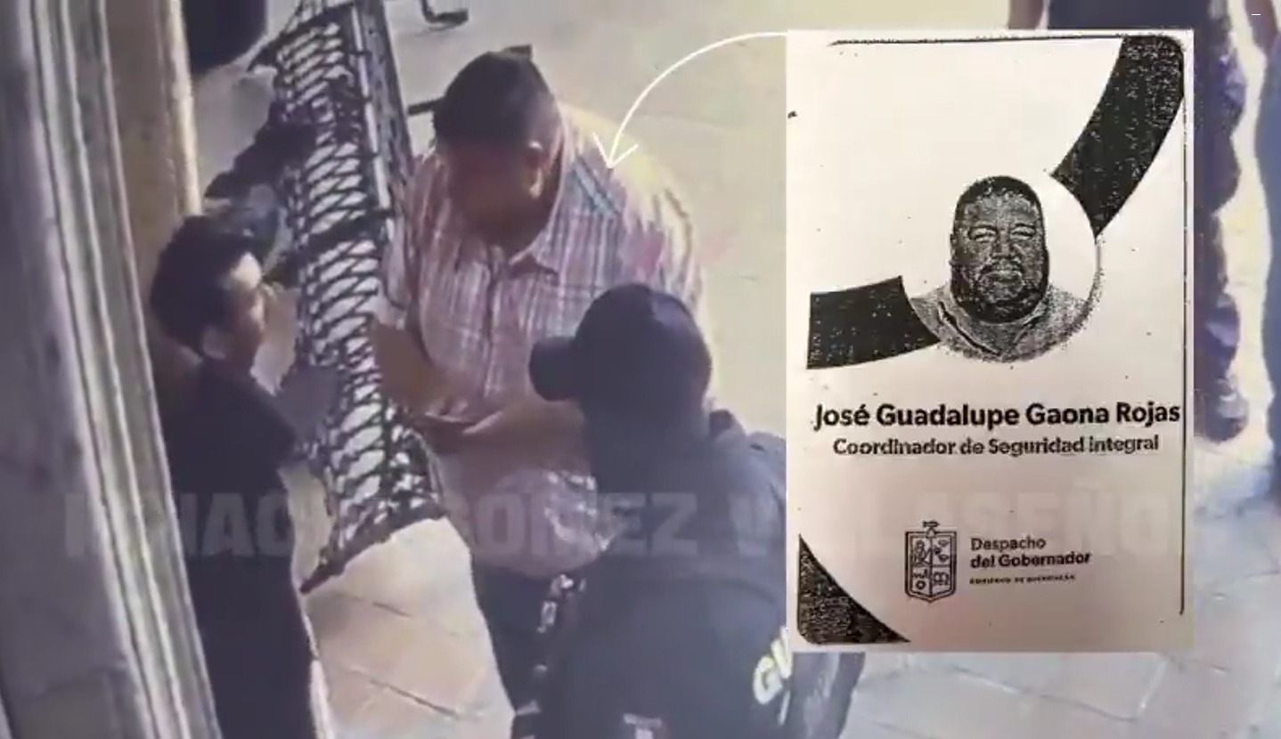 Jefe de escoltas de Bedolla aparece en videos de represión del 2N